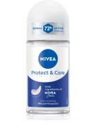 Nivea Protect & Care kuličkový antiperspirant pro ženy 50 ml