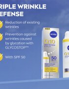 Nivea Q10 Anti-Wrinkle ultra lehký fluid SPF 50 40 ml