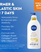 Nivea Q10 Firming zpevňující tělové mléko 625 ml
