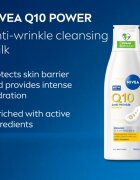 Nivea Q10 Power čisticí pleťové mléko proti vráskám 200 ml