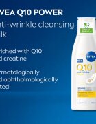 Nivea Q10 Power čisticí pleťové mléko proti vráskám 200 ml