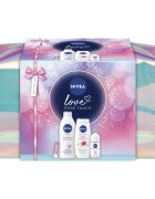 Nivea Rose Touch dárková sada pro výživu a hydrataci