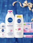 Nivea Rose Touch dárková sada pro výživu a hydrataci