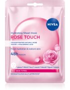 Nivea Rose Touch hydratační plátýnková maska 1 ks