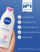Nivea Rose Touch hydratační tělové mléko 400 ml