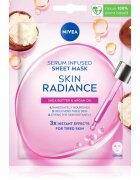 Nivea Skin Radiance rozjasňující plátýnková maska 1 ks