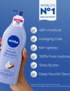 Nivea Smooth Sensation hydratační tělové mléko pro suchou pokožku 625 ml