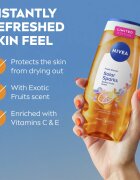 Nivea Solar Sparks osvěžující sprchový gel 250 ml
