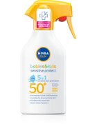 Nivea SUN Babies & Kids dětský sprej na opalování pro citlivou pokožku SPF 50+ 250 ml