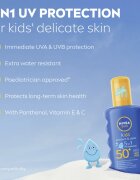 Nivea SUN Kids dětský barevný sprej na opalování SPF 50+ 200 ml