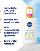Nivea Sun Kids dětský sprej na opalování SPF 50+ 200 ml