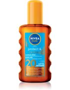 Nivea SUN Protect & Bronze olej na opalování podporující zhnědnutí SPF 20 200 ml