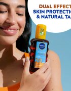 Nivea SUN Protect & Bronze olej na opalování podporující zhnědnutí SPF 20 200 ml
