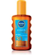 Nivea SUN Protect & Bronze olej na opalování podporující zhnědnutí SPF 30 200 ml