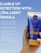 Nivea SUN Protect & Moisture hydratační mléko na opalování s kyselinou hyaluronovou SPF 50+ 150 ml