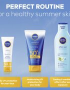 Nivea SUN Protect & Moisture hydratační mléko na opalování s kyselinou hyaluronovou SPF 50+ 150 ml