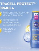 Nivea SUN Protect & Moisture hydratační mléko na opalování SPF 30 400 ml