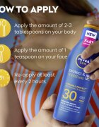 Nivea SUN Protect & Moisture hydratační mléko na opalování SPF 30 400 ml