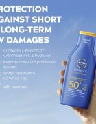 Nivea SUN Protect & Moisture hydratační mléko na opalování SPF 50+ 100 ml