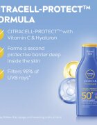 Nivea SUN Protect & Moisture hydratační mléko na opalování SPF 50+ 100 ml