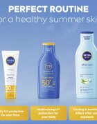 Nivea SUN Protect & Moisture hydratační mléko na opalování SPF 50+ 100 ml