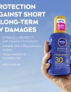 Nivea SUN Protect & Moisture hydratační sprej na opalování SPF 30 200 ml