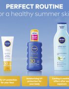 Nivea SUN Protect & Moisture hydratační sprej na opalování SPF 30 200 ml