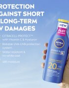 Nivea SUN Protect & Moisture opalovací mléko SPF 20 200 ml