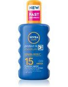 Nivea SUN Protect & Moisture sprej na opalování SPF 15 200 ml