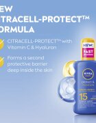 Nivea SUN Protect & Moisture sprej na opalování SPF 15 200 ml