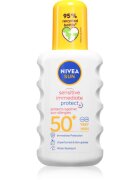 Nivea SUN Sensitive Immediate sprej na opalování Sensitive SPF 50+ 200 ml