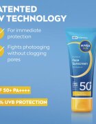 Nivea SUN UV FACE pleťový krém na opalování SPF 50+ 40 ml