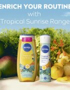 Nivea Tropical Sunrise hydratační sprchový gel 250 ml
