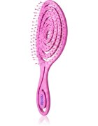 Noelle Hairbrush plochý kartáč Pink Spiral 1 ks