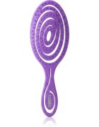 Noelle Hairbrush plochý kartáč Purple Spiral 1 ks