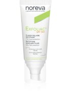 Noreva Exfoliac Mattifying Suncare Fluid SPF 50+ ochranný matující fluid na obličej SPF 50+ 40 ml