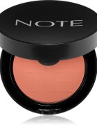 Note Cosmetique Luminous Silk pudrová tvářenka 04 Soft Peach 55 g
