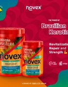 Novex Brazilian Keratin obnovující maska pro poškozené vlasy 400 g