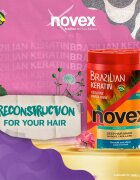 Novex Brazilian Keratin obnovující maska pro poškozené vlasy 400 g