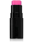 Nudestix Nudies Matte + Glow Core multifunkční líčidlo pro oči rty a tvář odstín Magenta Magic 6 g