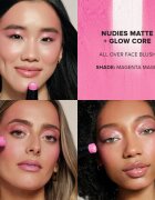 Nudestix Nudies Matte + Glow Core multifunkční líčidlo pro oči rty a tvář odstín Magenta Magic 6 g