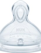 NUK First Choice Teat M savička na láhev 3m+ 2 ks