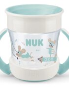 NUK Magic Cup Mini hrnek s držadly 6m+ Green 1 ks