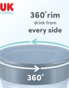 NUK Magic Cup Stitch hrnek 8m+ 230 ml