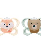 NUK Perfect Match Air 0-2 m dudlík Fox/Bear 2 ks