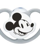 NUK Perfect Match AIR Disney dudlík Grey 6-18m 1 ks