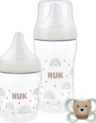 NUK Perfect Match Rainbow dárková sada pro miminka 0-3+ m