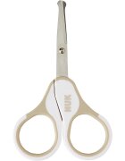 NUK Scissors dětské nůžky s kulatou špičkou Beige 1 ks