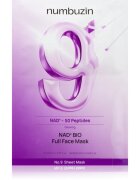 Numbuzin No. 9 NAD Bio Lifting-sil Full Face Mask zpevňující kolagenová maska s peptidy 4 ks