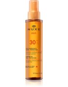Nuxe Sun Tanning Oil High Protection olej na opalování na tělo a obličej SPF 30 150 ml